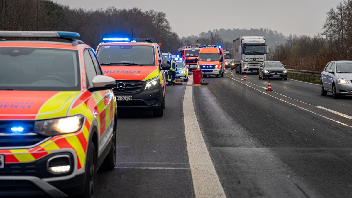 Verkehrsunfall, eingeklemmte Person - eCall