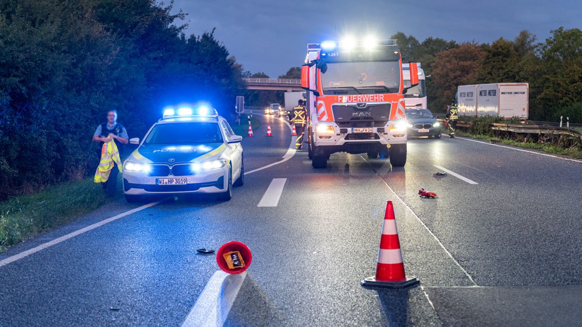 Betriebsmittelauslauf nach Verkehrsunfall